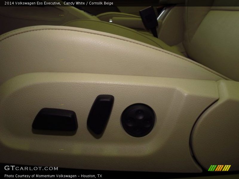 Candy White / Cornsilk Beige 2014 Volkswagen Eos Executive