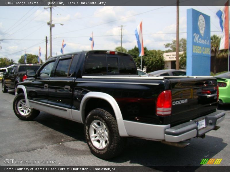 Black / Dark Slate Gray 2004 Dodge Dakota SLT Quad Cab