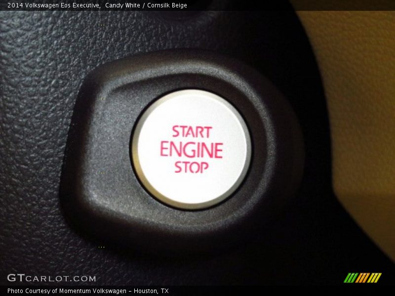 Candy White / Cornsilk Beige 2014 Volkswagen Eos Executive