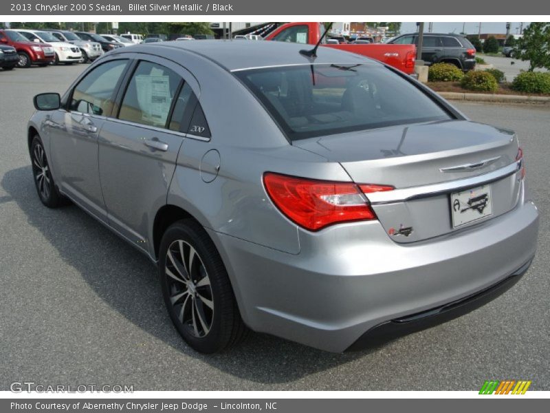 Billet Silver Metallic / Black 2013 Chrysler 200 S Sedan
