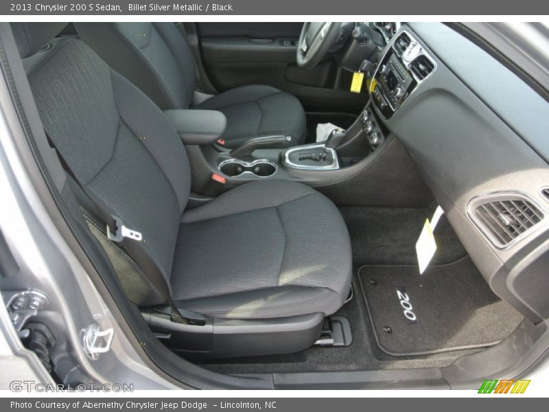 Billet Silver Metallic / Black 2013 Chrysler 200 S Sedan