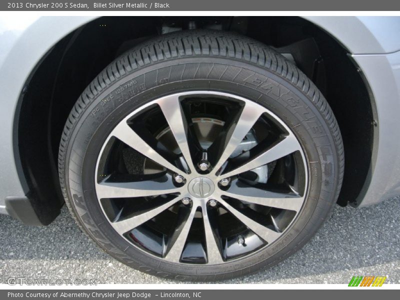 Billet Silver Metallic / Black 2013 Chrysler 200 S Sedan
