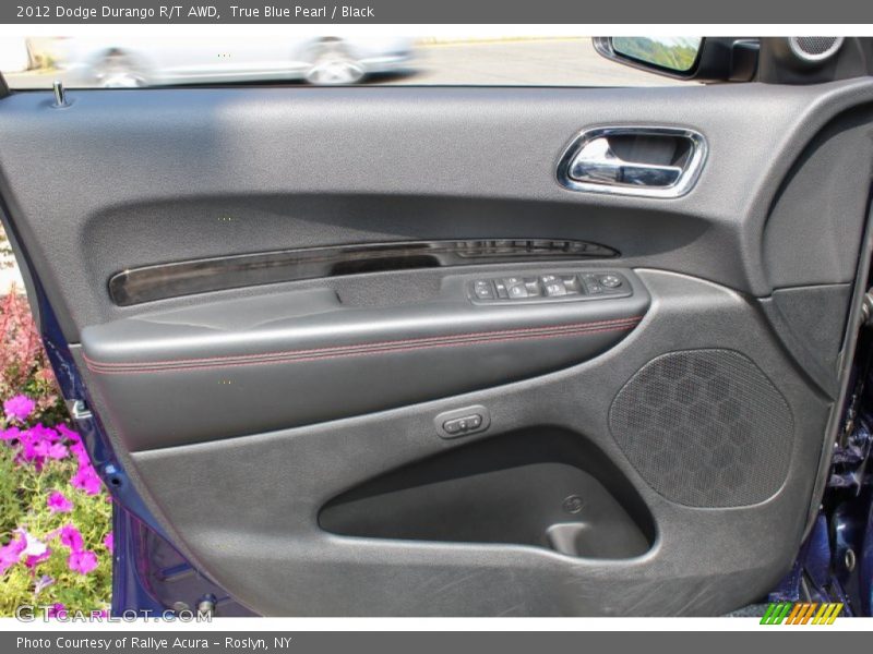 True Blue Pearl / Black 2012 Dodge Durango R/T AWD