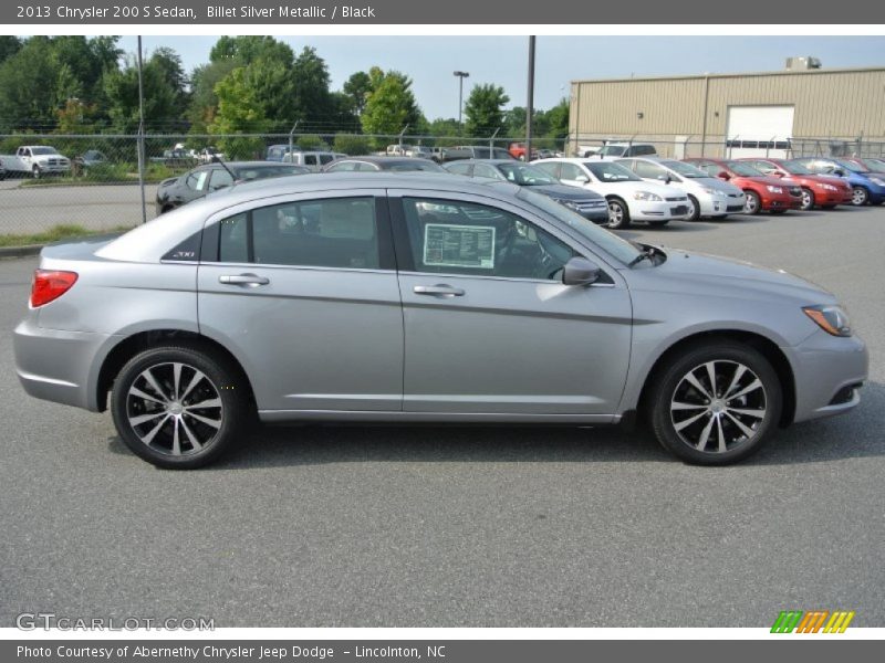 Billet Silver Metallic / Black 2013 Chrysler 200 S Sedan