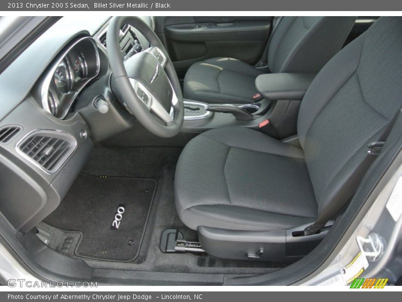 Billet Silver Metallic / Black 2013 Chrysler 200 S Sedan
