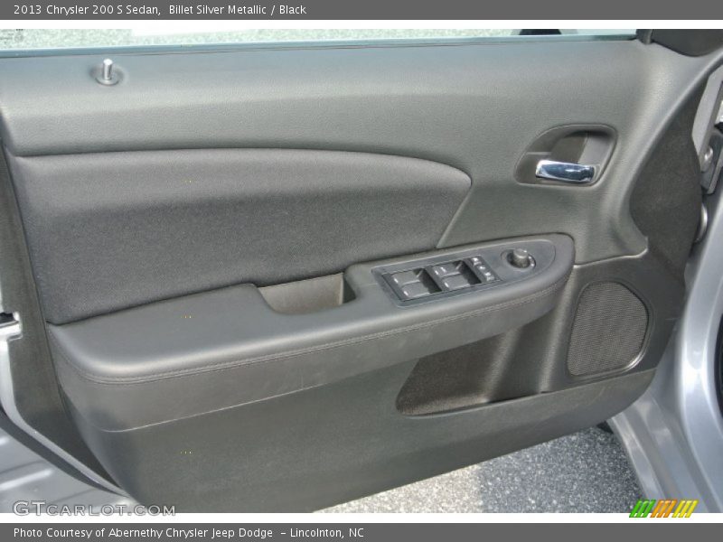 Billet Silver Metallic / Black 2013 Chrysler 200 S Sedan