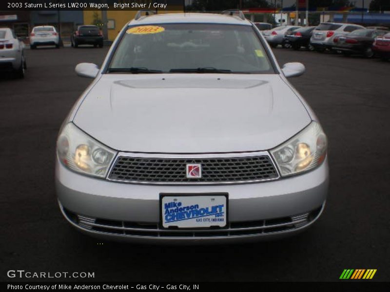 Bright Silver / Gray 2003 Saturn L Series LW200 Wagon