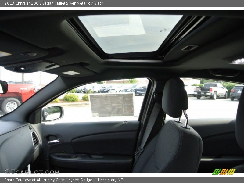 Billet Silver Metallic / Black 2013 Chrysler 200 S Sedan