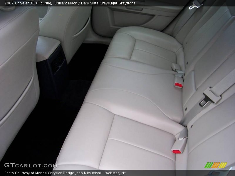 Brilliant Black / Dark Slate Gray/Light Graystone 2007 Chrysler 300 Touring