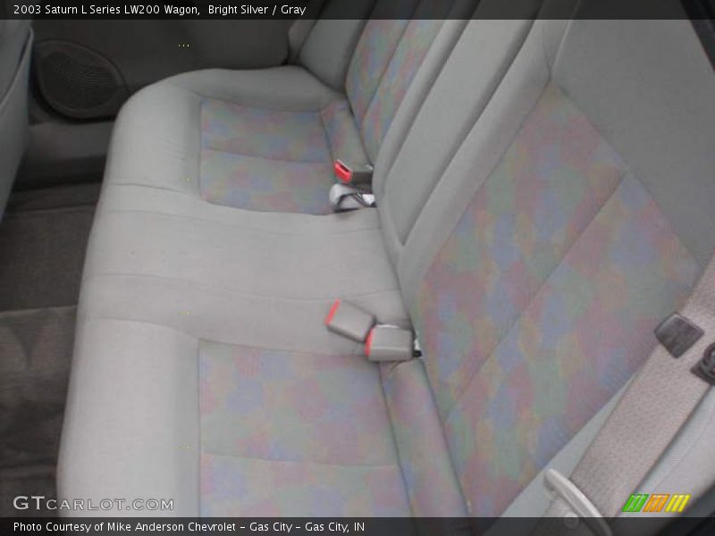 Rear Seat of 2003 L Series LW200 Wagon