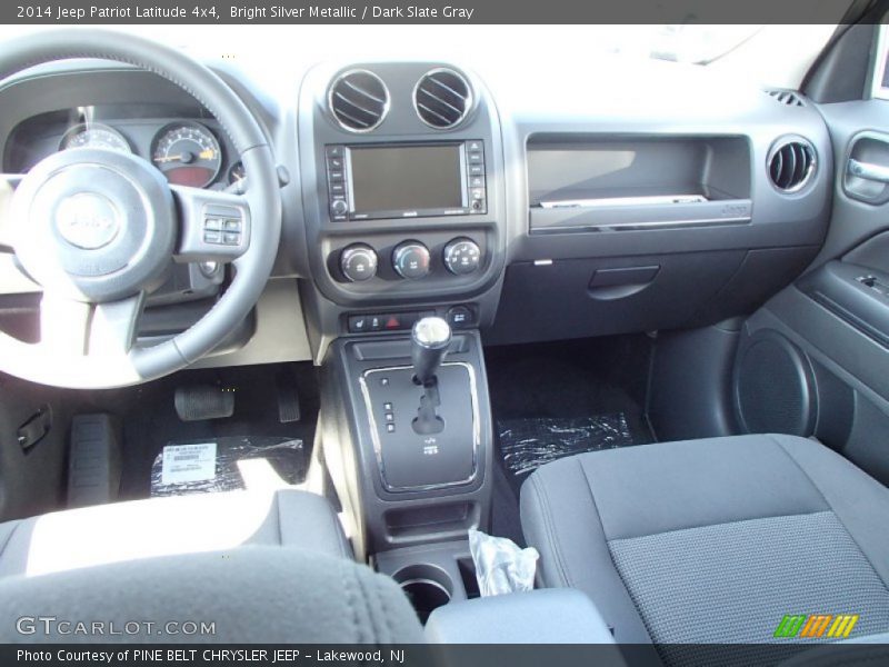 Bright Silver Metallic / Dark Slate Gray 2014 Jeep Patriot Latitude 4x4