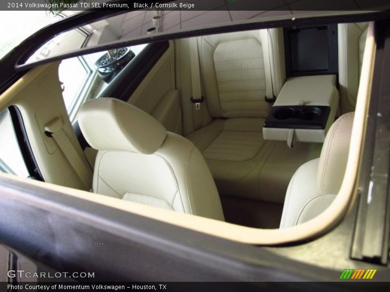 Black / Cornsilk Beige 2014 Volkswagen Passat TDI SEL Premium