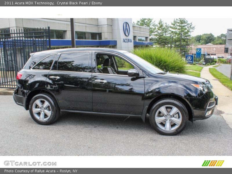 Crystal Black Pearl / Ebony 2011 Acura MDX Technology