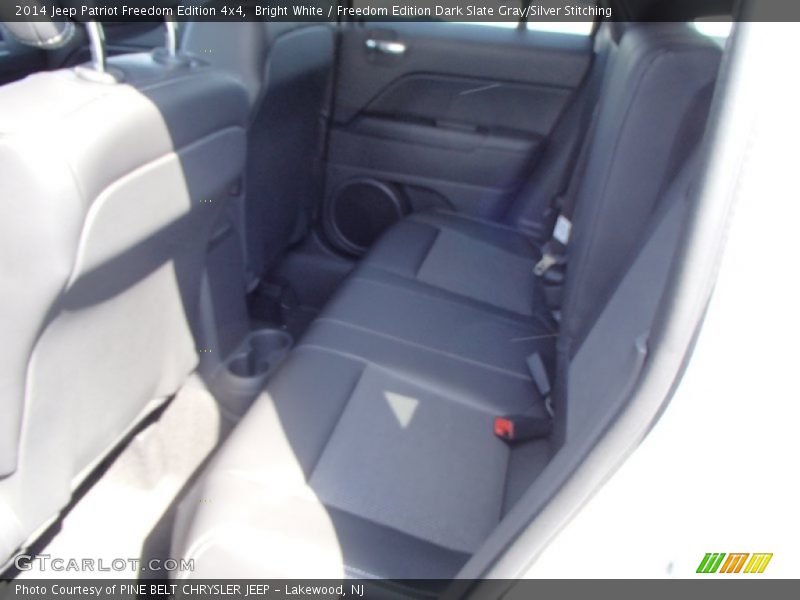 Bright White / Freedom Edition Dark Slate Gray/Silver Stitching 2014 Jeep Patriot Freedom Edition 4x4