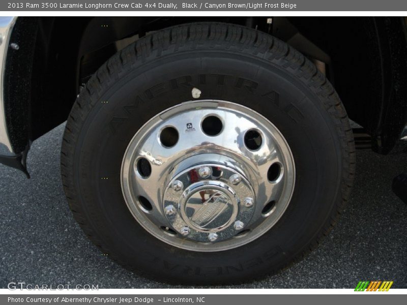  2013 3500 Laramie Longhorn Crew Cab 4x4 Dually Wheel