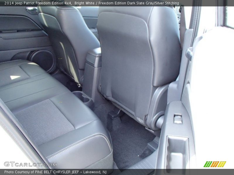 Bright White / Freedom Edition Dark Slate Gray/Silver Stitching 2014 Jeep Patriot Freedom Edition 4x4