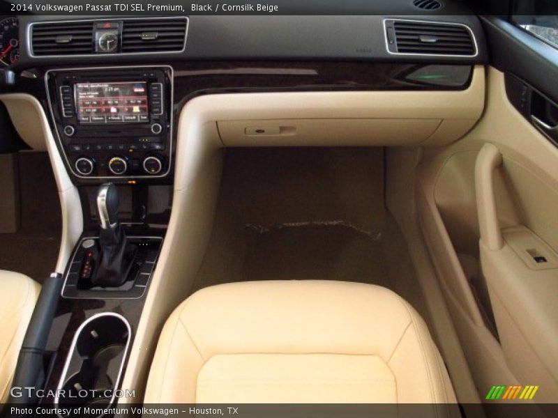 Black / Cornsilk Beige 2014 Volkswagen Passat TDI SEL Premium