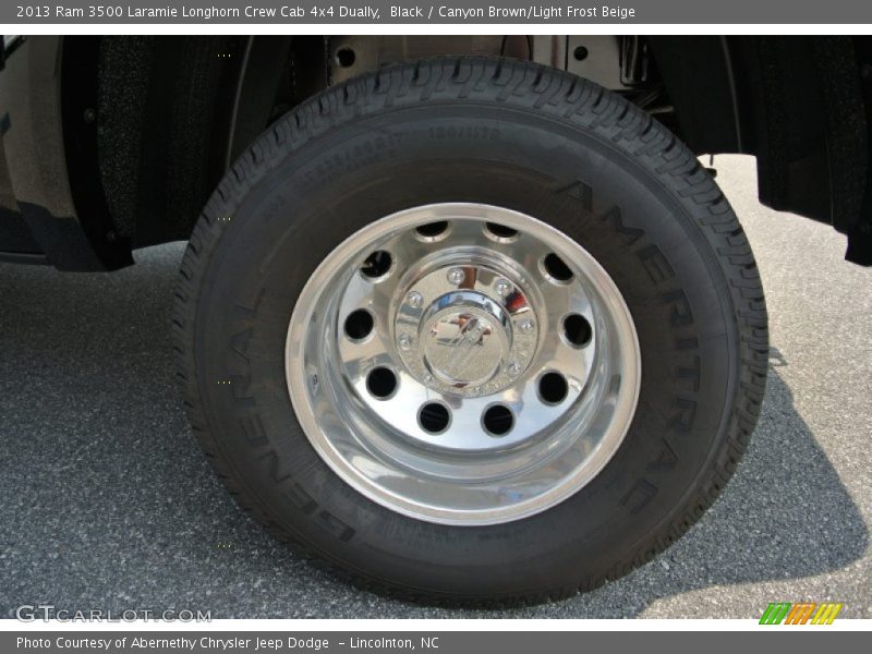  2013 3500 Laramie Longhorn Crew Cab 4x4 Dually Wheel