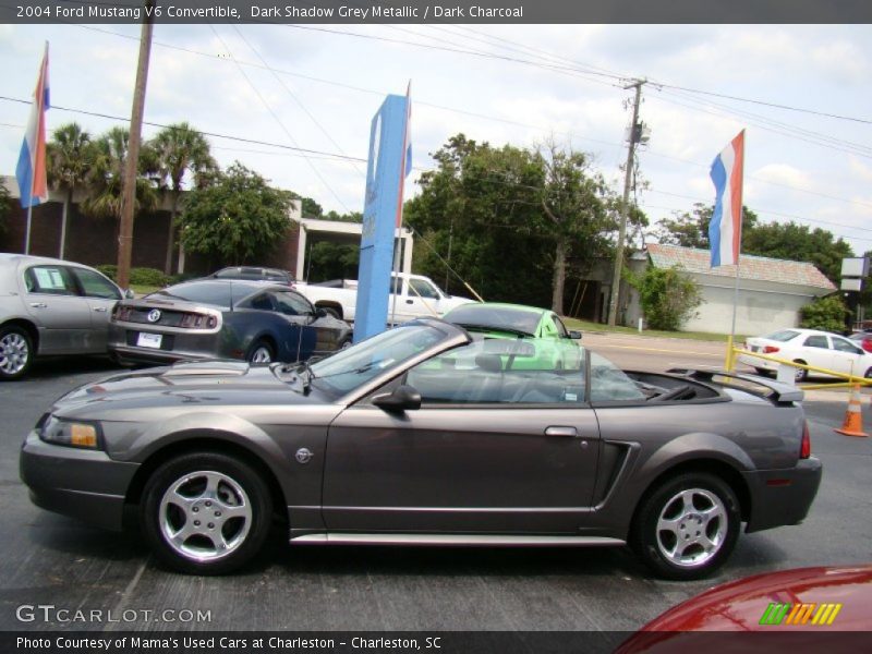 Dark Shadow Grey Metallic / Dark Charcoal 2004 Ford Mustang V6 Convertible