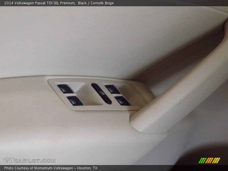 Black / Cornsilk Beige 2014 Volkswagen Passat TDI SEL Premium