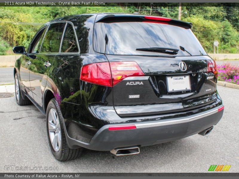 Crystal Black Pearl / Ebony 2011 Acura MDX Technology