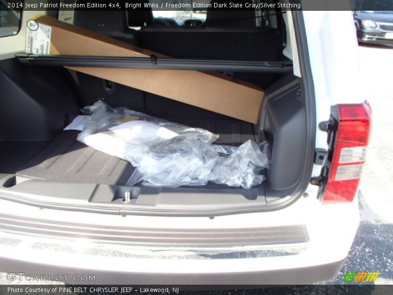 Bright White / Freedom Edition Dark Slate Gray/Silver Stitching 2014 Jeep Patriot Freedom Edition 4x4