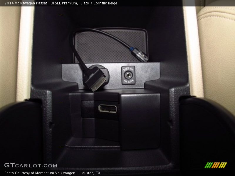 Black / Cornsilk Beige 2014 Volkswagen Passat TDI SEL Premium