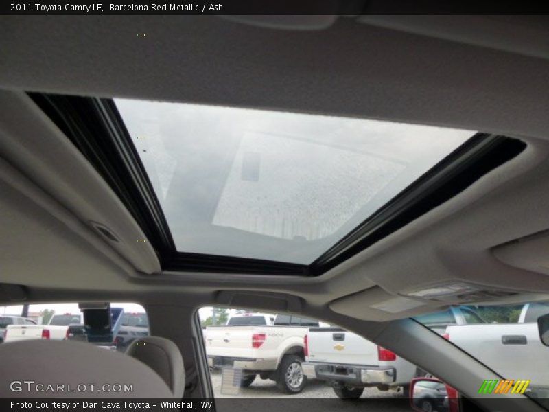 Barcelona Red Metallic / Ash 2011 Toyota Camry LE