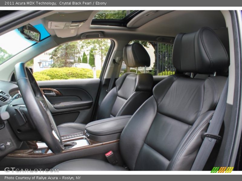 Crystal Black Pearl / Ebony 2011 Acura MDX Technology
