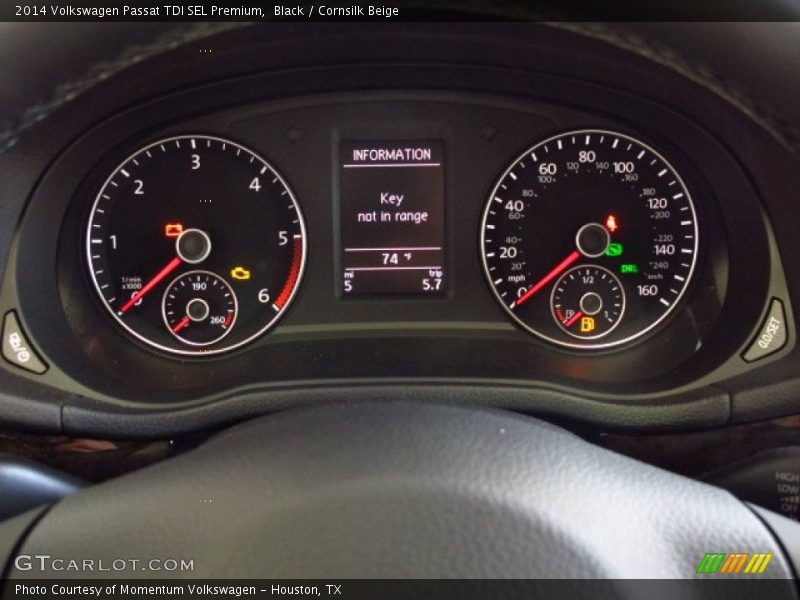  2014 Passat TDI SEL Premium TDI SEL Premium Gauges