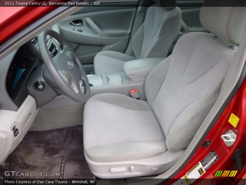 Barcelona Red Metallic / Ash 2011 Toyota Camry LE