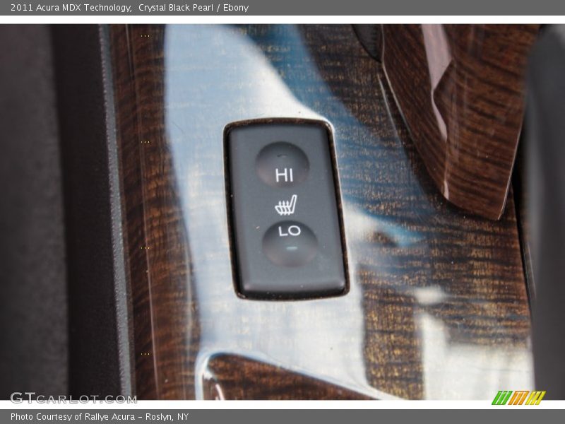Crystal Black Pearl / Ebony 2011 Acura MDX Technology