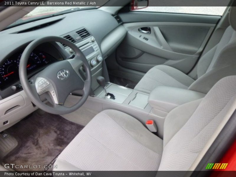 Barcelona Red Metallic / Ash 2011 Toyota Camry LE
