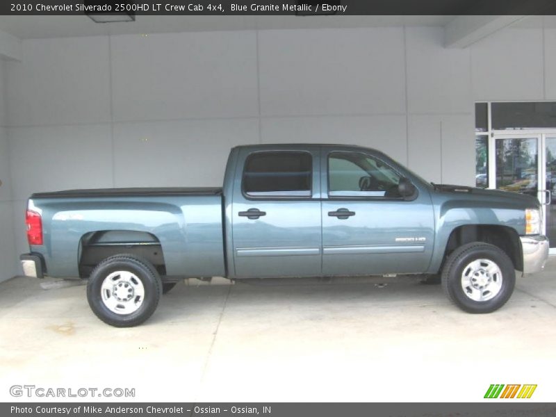 Blue Granite Metallic / Ebony 2010 Chevrolet Silverado 2500HD LT Crew Cab 4x4