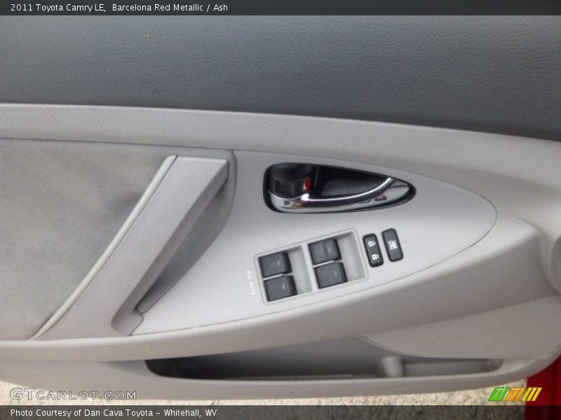 Barcelona Red Metallic / Ash 2011 Toyota Camry LE