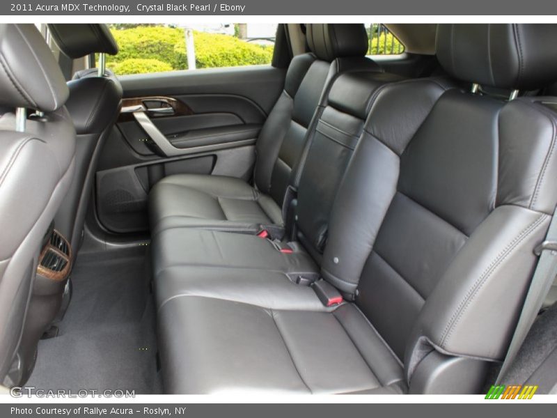 Crystal Black Pearl / Ebony 2011 Acura MDX Technology