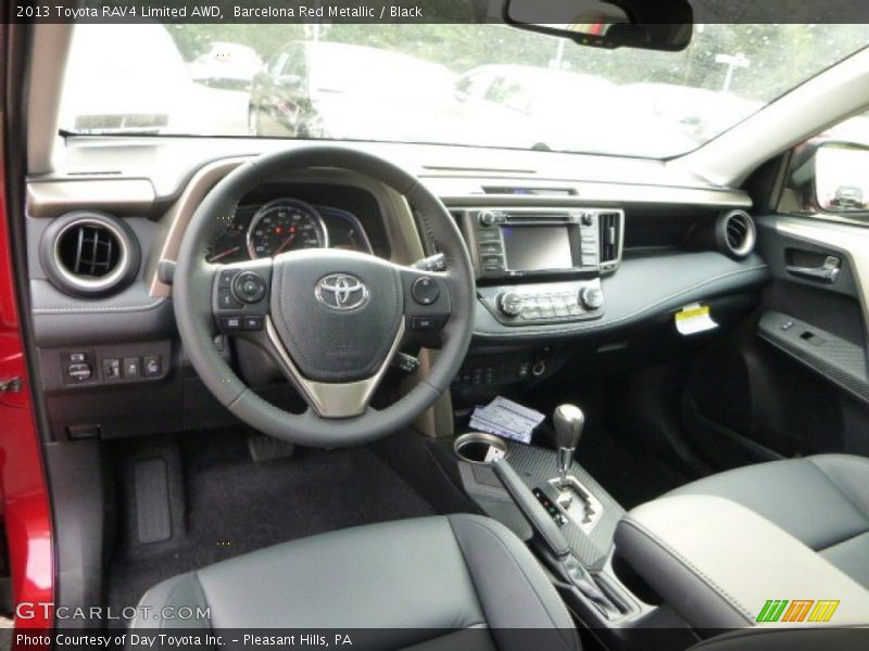 Black Interior - 2013 RAV4 Limited AWD 