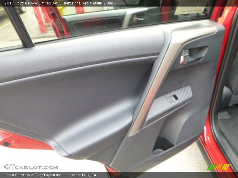 Barcelona Red Metallic / Black 2013 Toyota RAV4 Limited AWD