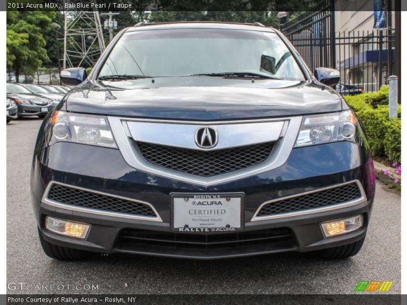 Bali Blue Pearl / Taupe 2011 Acura MDX