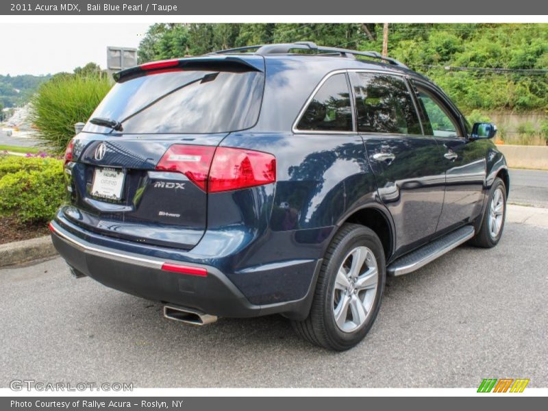 Bali Blue Pearl / Taupe 2011 Acura MDX