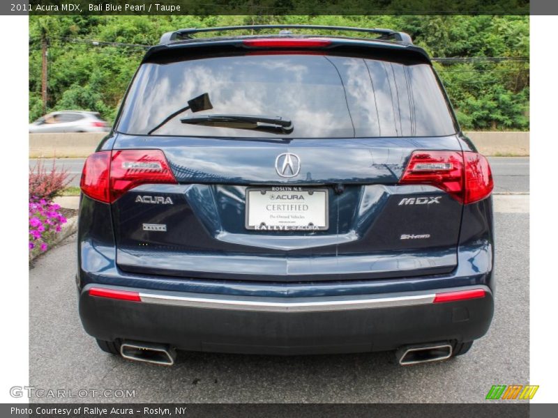 Bali Blue Pearl / Taupe 2011 Acura MDX