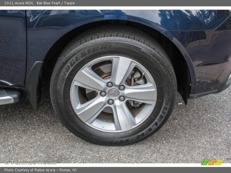 Bali Blue Pearl / Taupe 2011 Acura MDX
