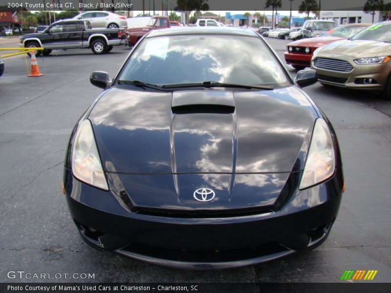 Black / Black/Silver 2004 Toyota Celica GT