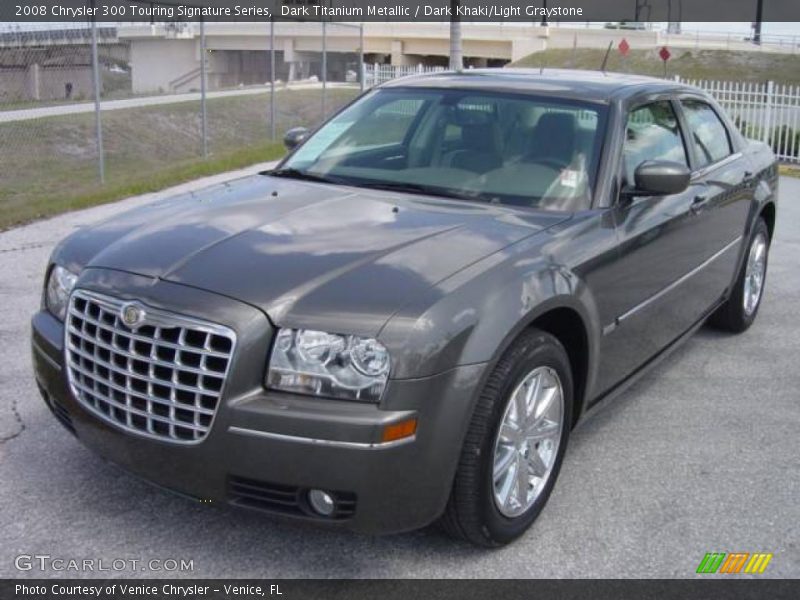 Dark Titanium Metallic / Dark Khaki/Light Graystone 2008 Chrysler 300 Touring Signature Series