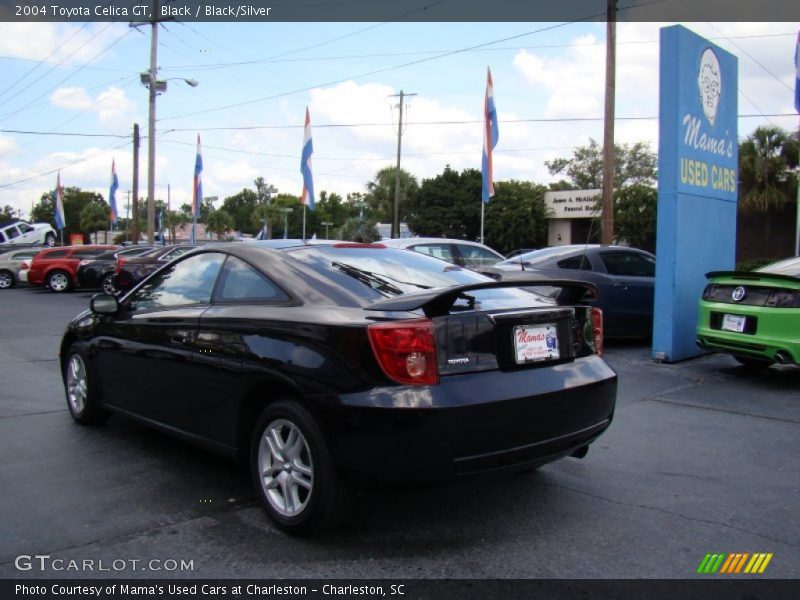 Black / Black/Silver 2004 Toyota Celica GT