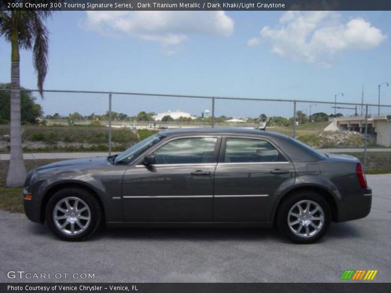 Dark Titanium Metallic / Dark Khaki/Light Graystone 2008 Chrysler 300 Touring Signature Series