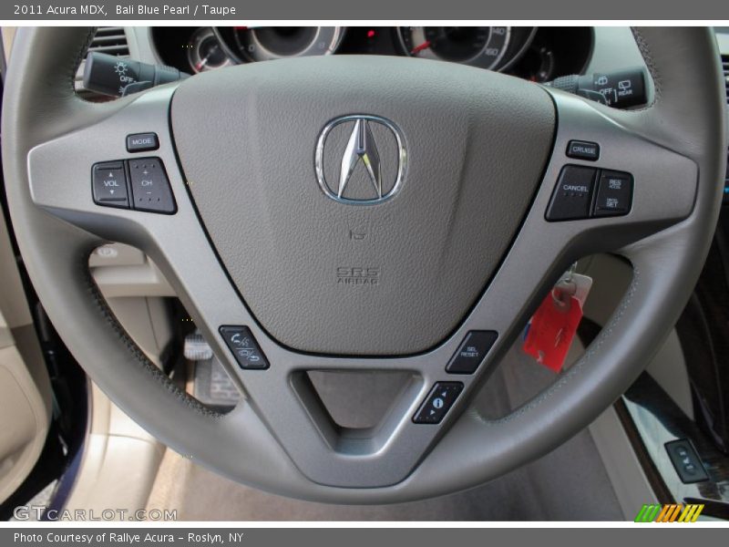 Bali Blue Pearl / Taupe 2011 Acura MDX