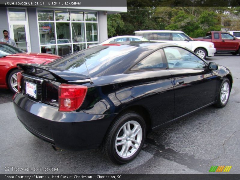 Black / Black/Silver 2004 Toyota Celica GT