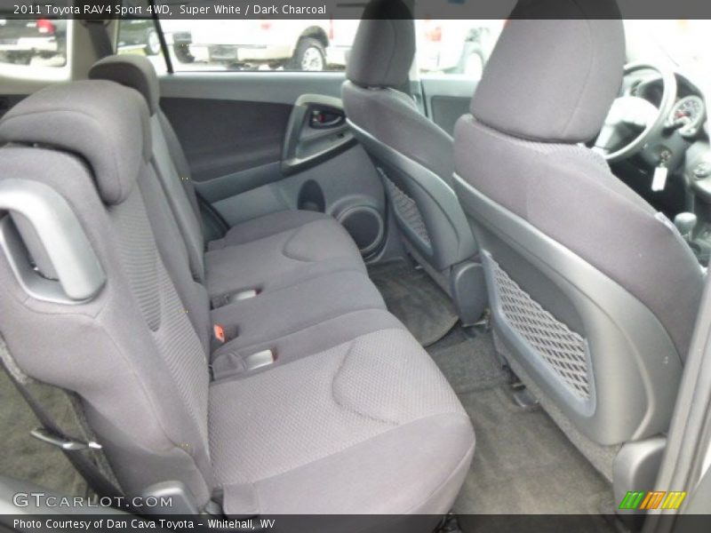 Super White / Dark Charcoal 2011 Toyota RAV4 Sport 4WD