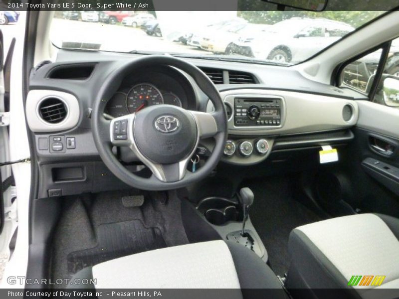 Ash Interior - 2014 Yaris LE 5 Door 